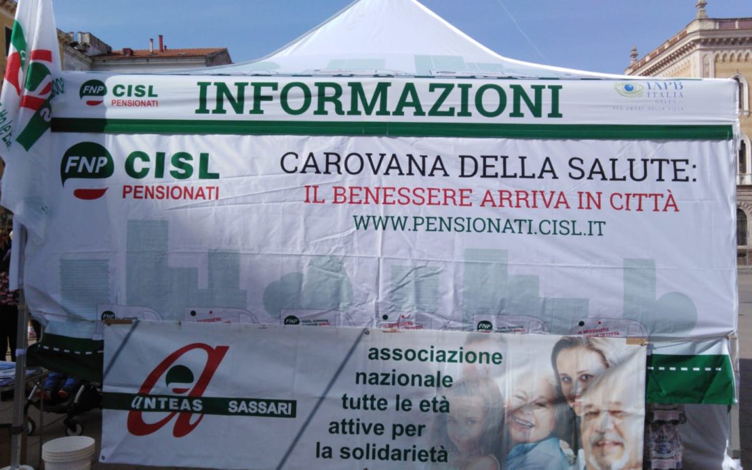 Anche Anteas alla Carovana della salute Fnp – tappa sarda