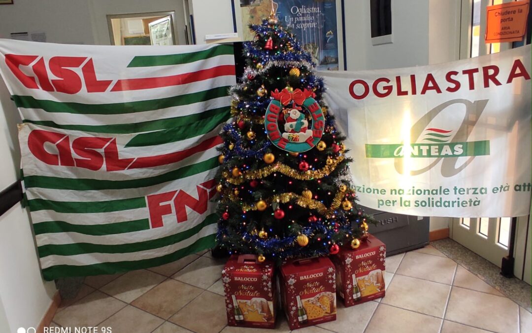 ANTEAS OGLIASTRA ANTICIPA IL NATALE ALL’IMMACOLATA