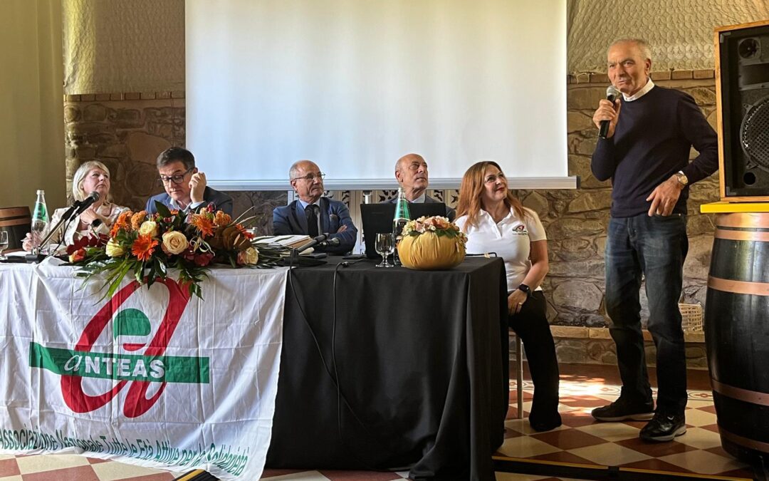 Importante riunione Anteas Sardegna a Bonarcado il giorno 31 Ottobre scorso.